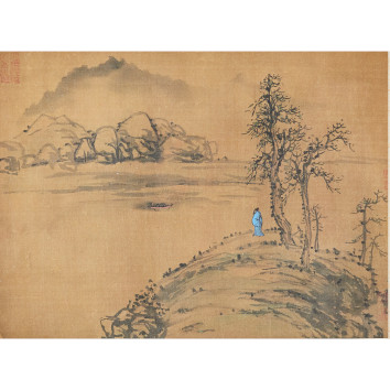 antikes Gemälde aus China